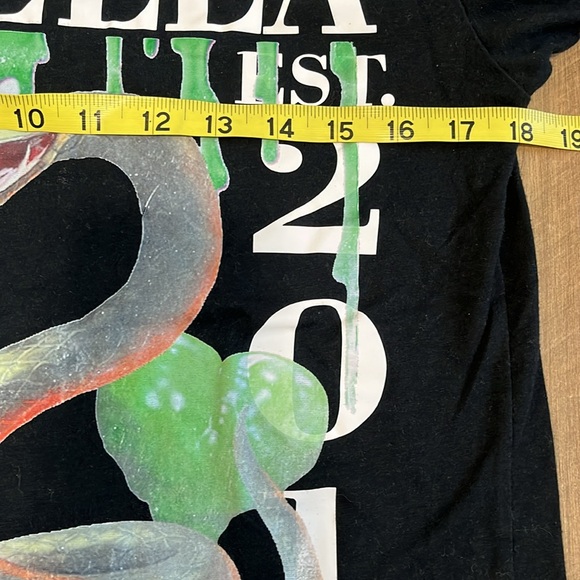 Vanella Slime Tee Shirt Black White Green Size Small S - Picture 2 of 5